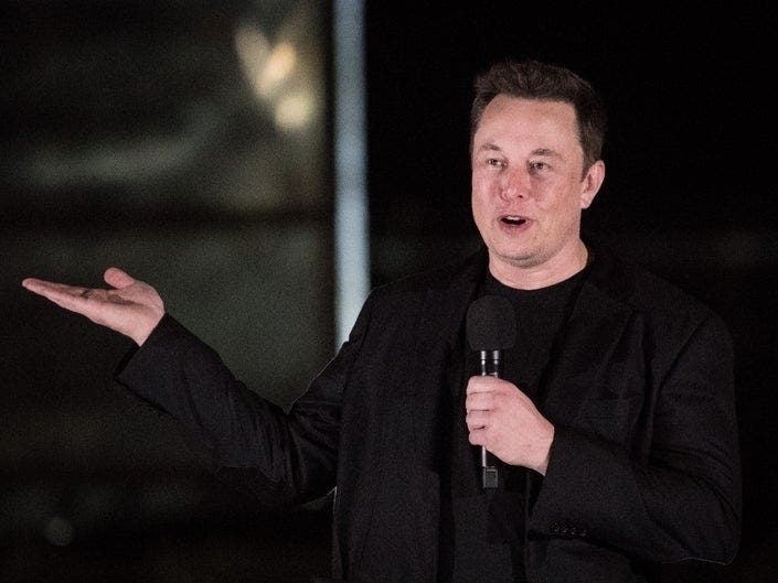 SpaceX CEO Elon Musk updates on the next-generation Starship spacecraft Sept. 28, 2019, at the company's Texas launch facility near Brownsville, Texas. 