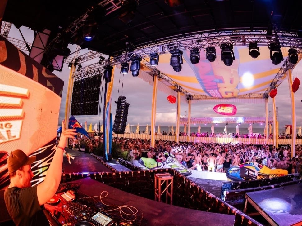 URGE weekend's centerpiece is Sunday's Beach Party, running from 2 to 9 p.m. on the sand between 6th and 7th Streets.