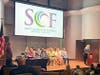 Photo caption: Jeff Grieneisen, professor, language and literature, SCF, performs the poetry invocation at SCF’s Spring 2026 Honors Convocation ceremony at SCF Bradenton.