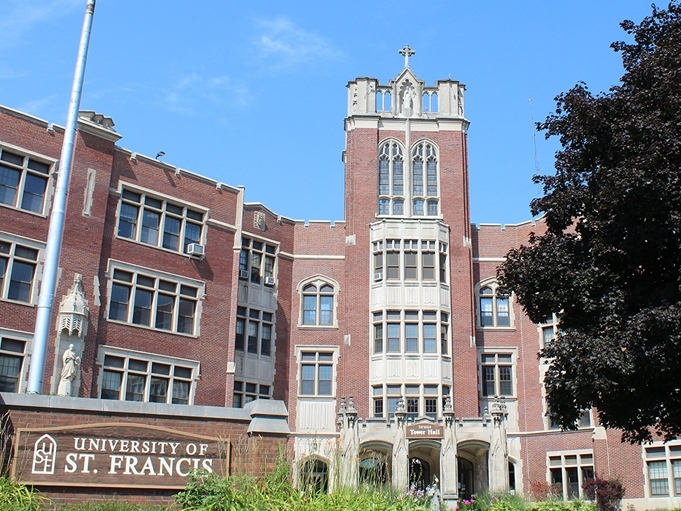 Tower Hall at the University of St. Francis