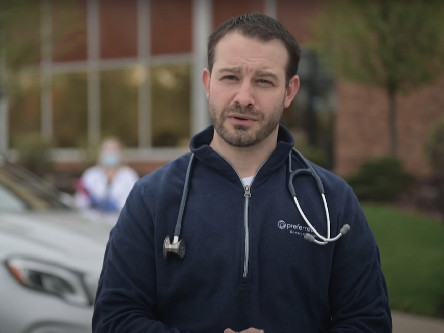 Pittsburgh Doctors Appear in "We Are Here For You" video