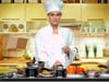 Carrie Underwood in her kitchen 