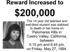 Anyone with information on Jenny’s killer please contact the Alameda County Sheriff's Office at (510) 667-3636 or the Jenny Lin toll free hotline at (855)4-JENNY-LIN.