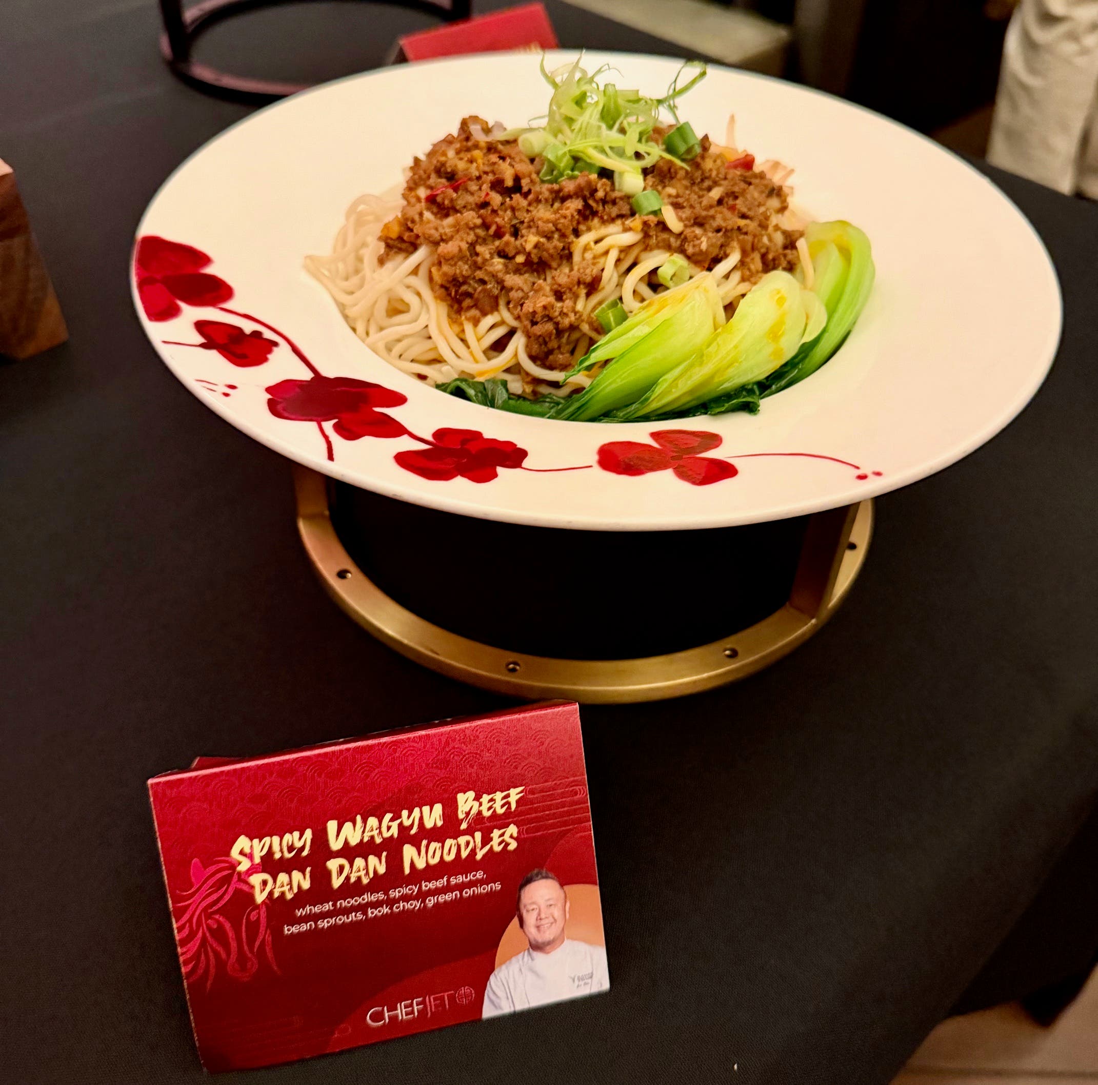 Dan Dan Noodles. Photo Jill Weinlein