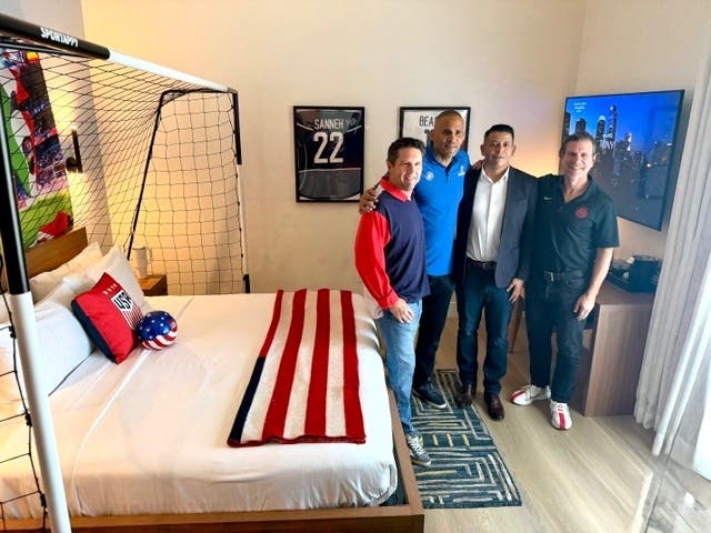 A Winning Stay In The Soccer Legends Suite At The Anthem Hotel Los Angeles