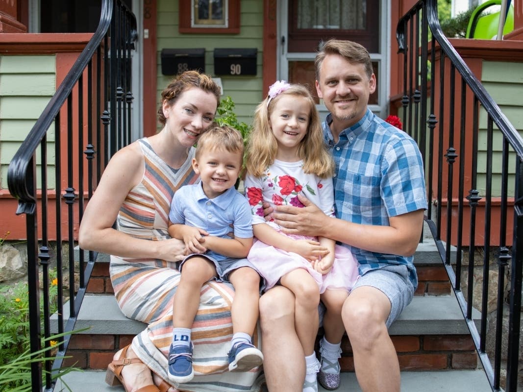 Ryan Williams and his family.