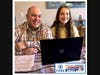 Shaelyn Averaimo and her dad, Vincent Averaimo, attend virtual Courage at Congress 2021