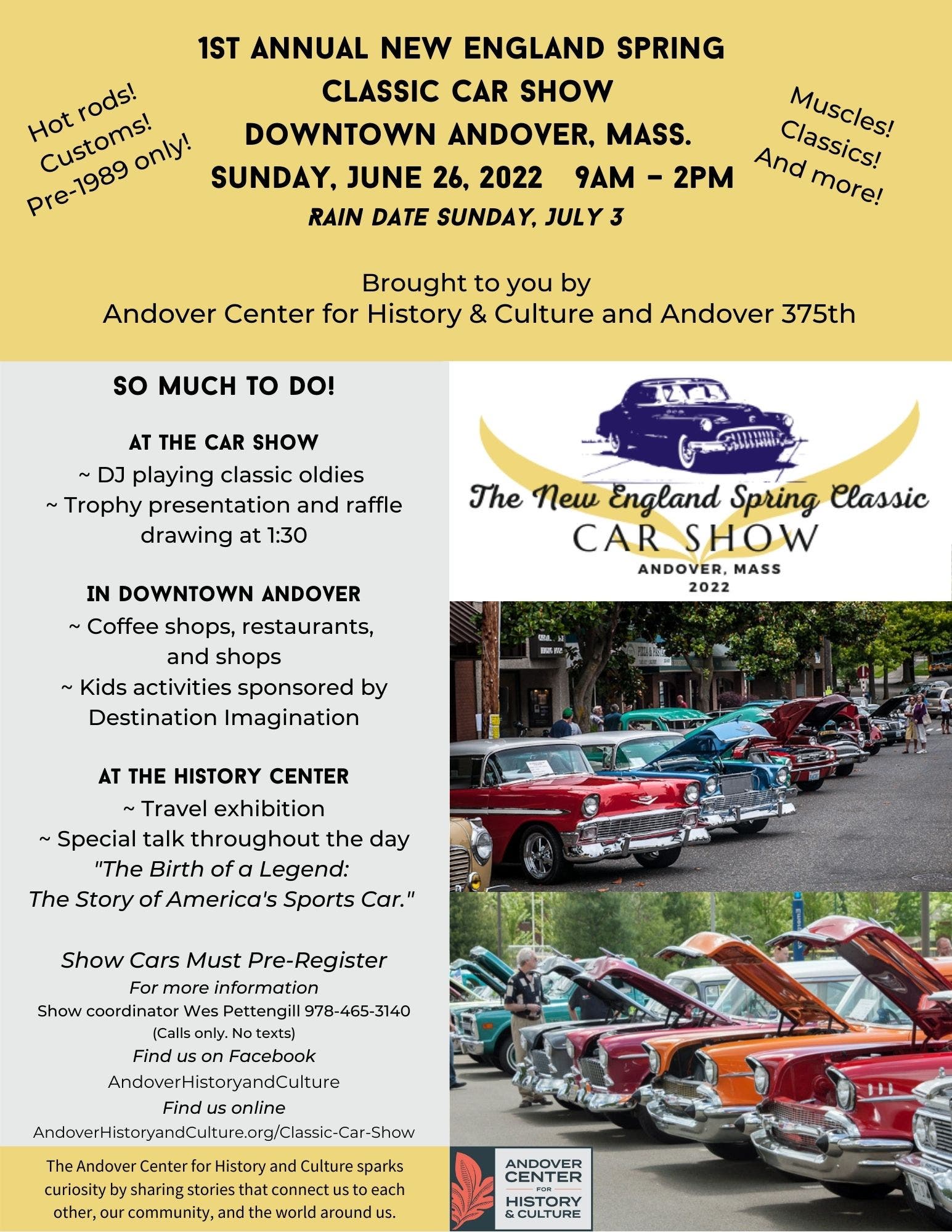 Jun 26 | New England Spring Classic Car Show | Andover, MA Patch Jun 26 | New England Spring Classic Car Show | Andover, MA Patch