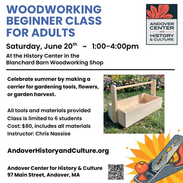 Adult Beginner Woodworking Class