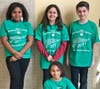 Thomson Students: L to R: (back) Naomi Herold, Natalia Licciardi, Kyle Trombly, and (front) Aaliyah Ventura. 