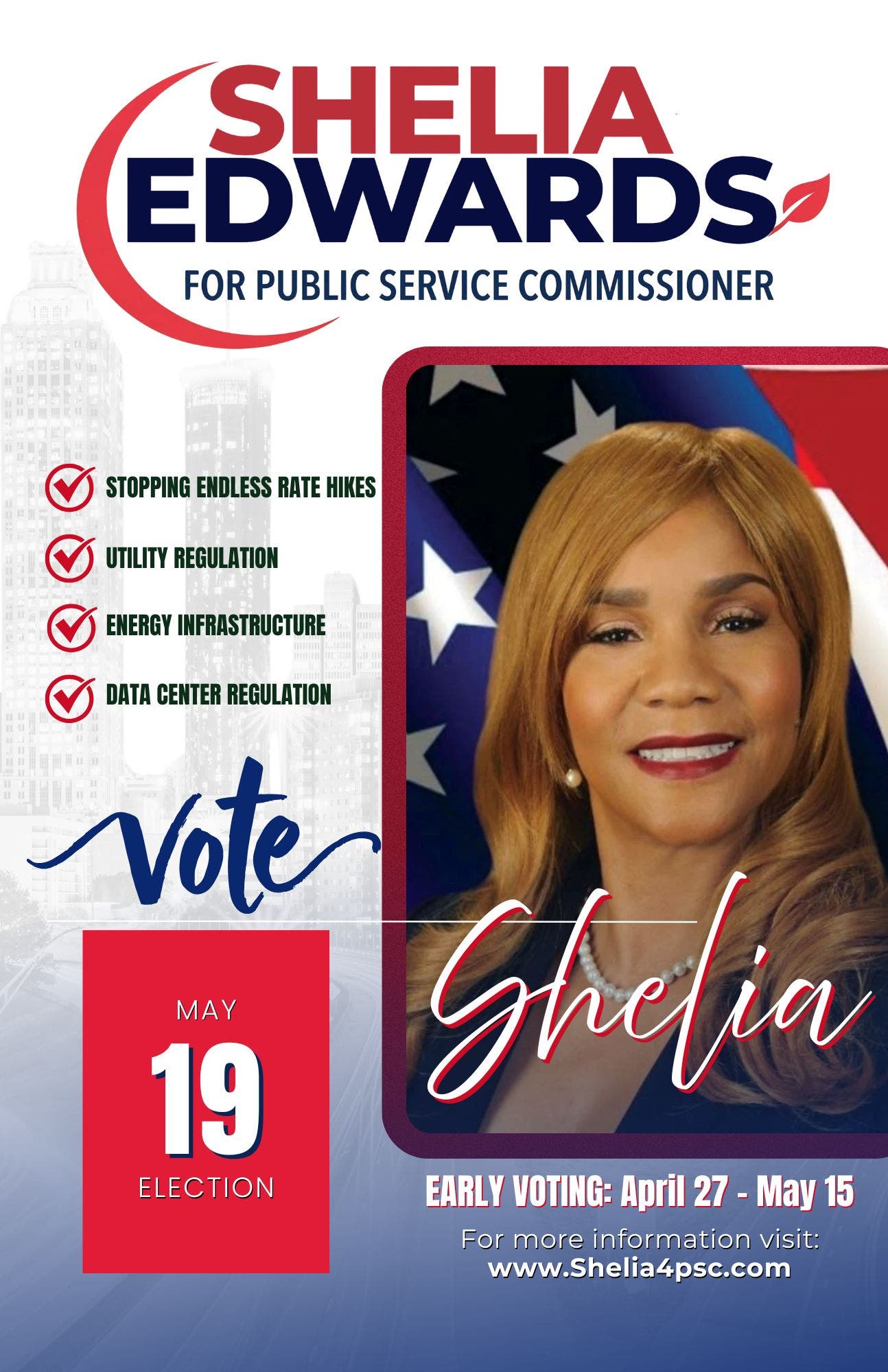Shelia Edwards for Georgia Public Service Commissioner 