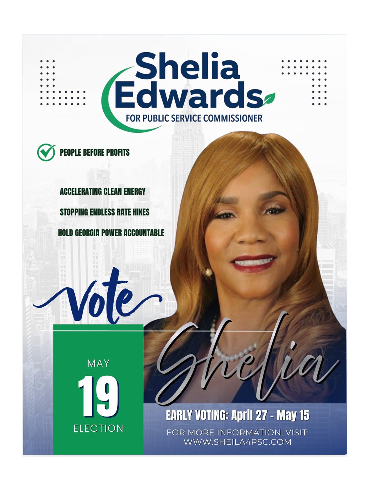 Early voting is here—and your voice matters in the Public Service Commission race.