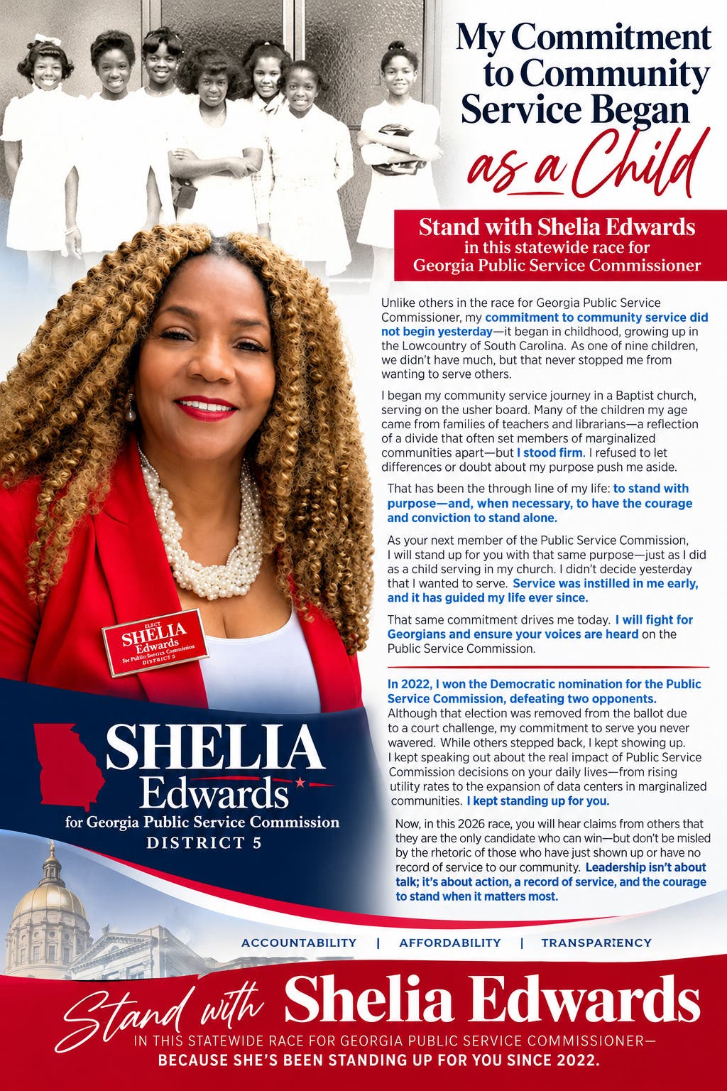 Shelia Edwards' Commitment to Community Service