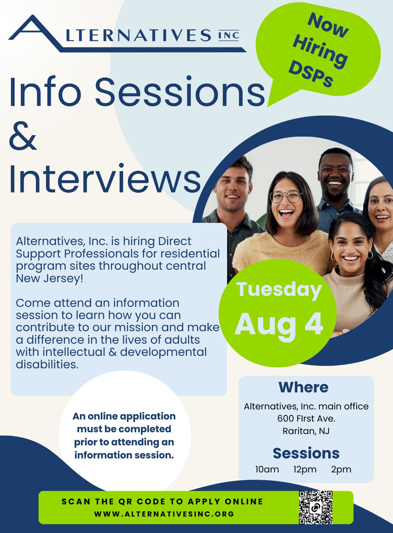 Alternatives, Inc. Open House/Information Session