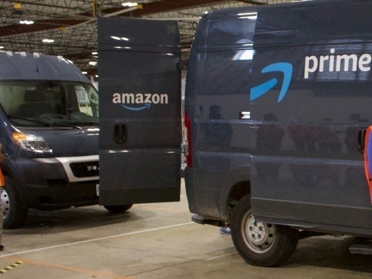 Amazon is opening a distribution center at the former Necco site.