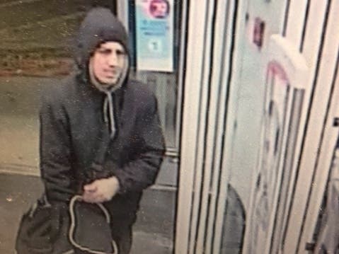 Police are looking for a suspect in robberies on Jan. 4 and 6.