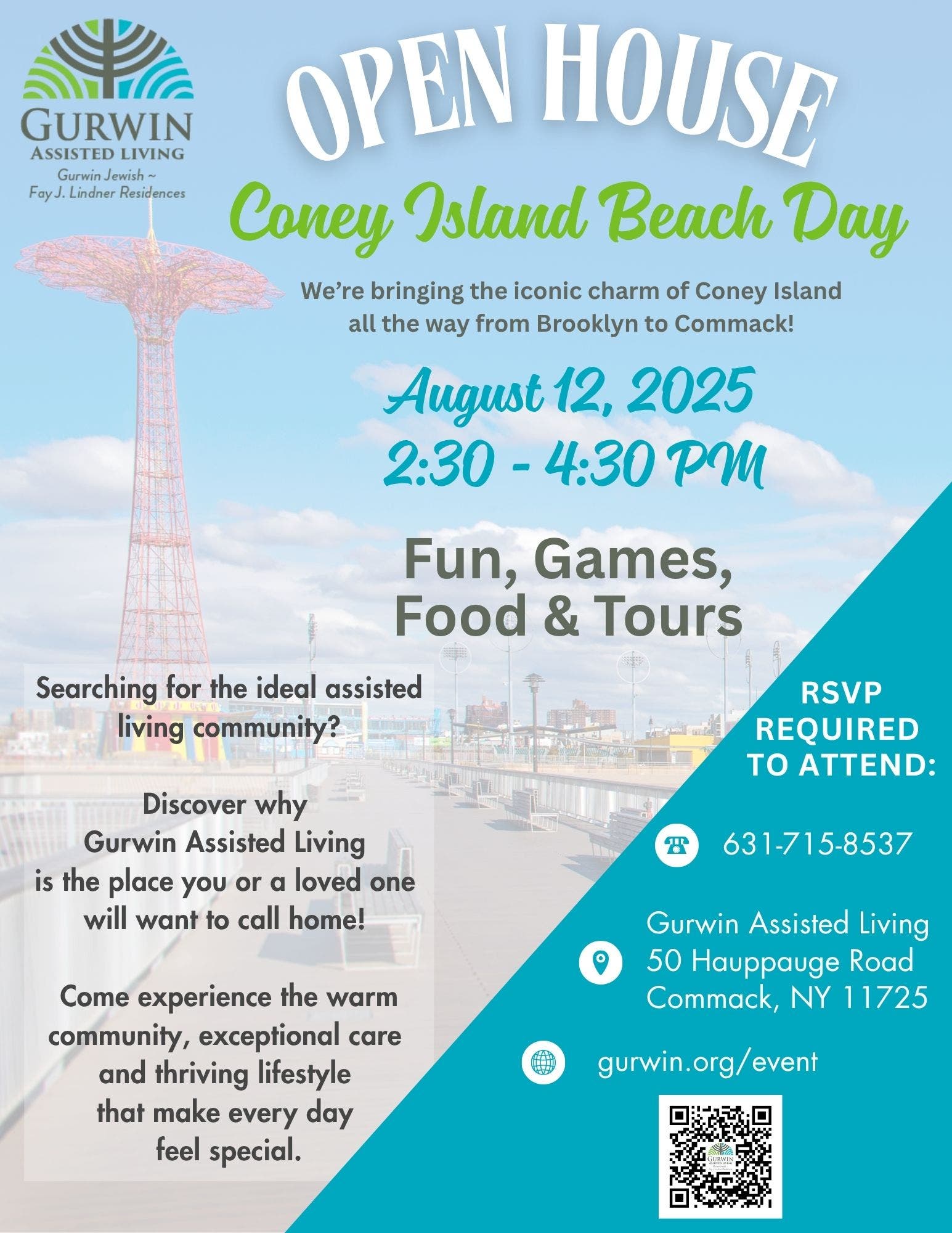 Coney Island - Gurwin Assisted Living Open House