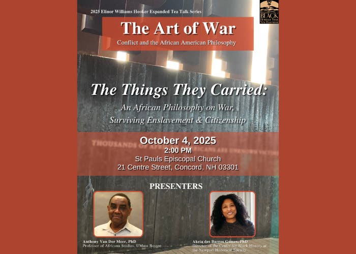 Things They Carried: An African Philosophy on War, Surviving Enslavement and Citizenship