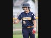 Alyssa Joye is all smiles after her 2 RBI single