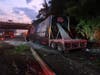 Firefighters responded to an accident involving a tractor trailer on I-95 in Greenwich on Aug. 7, 2019.