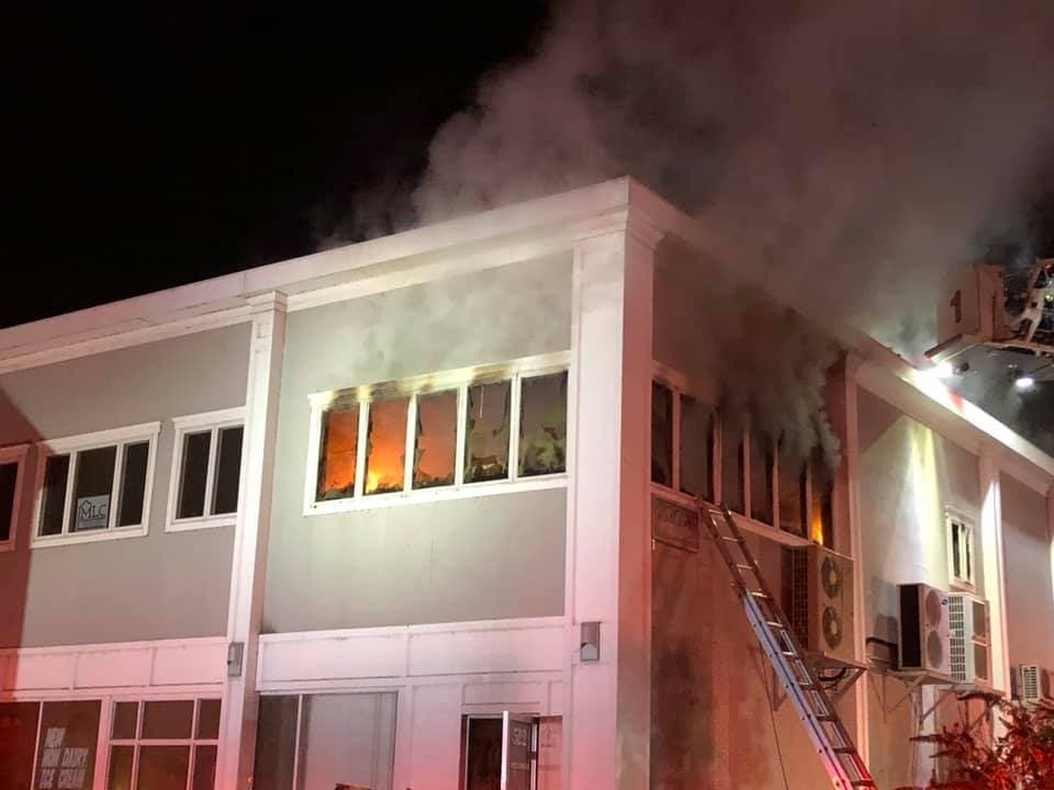 On Oct. 21, 2019, a fire broke out at 522 East Putnam Avenue, which houses Pizza Post, Gofer Ice Cream and several other businesses and offices.