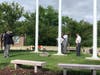 Darien observed Flag Day with a traditional ceremony outside Town Hall on Monday.