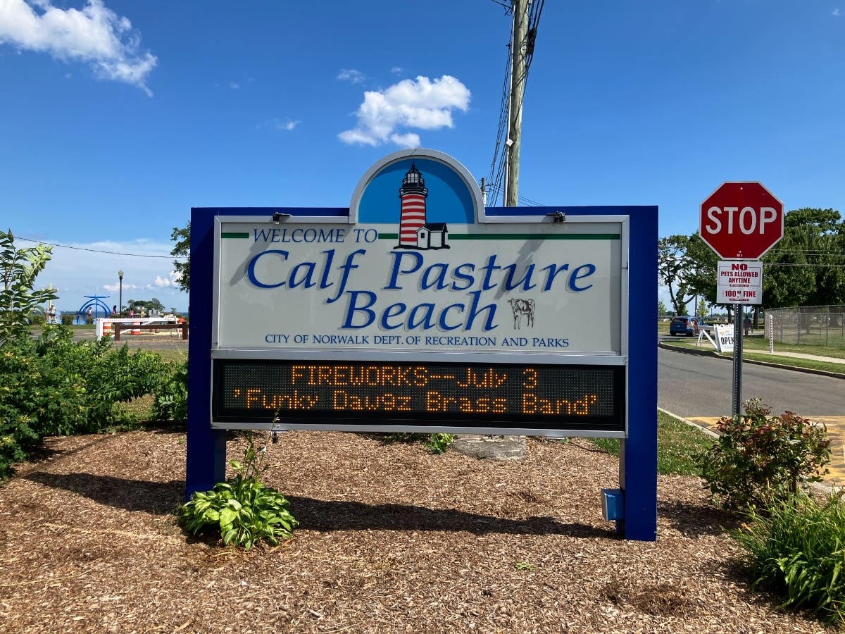 Luca's Beach Kitchen is planned to open as a "temporary pop up experience" at Calf Pasture Beach this summer, with a full concept planned to debut in 2027, according to the city.