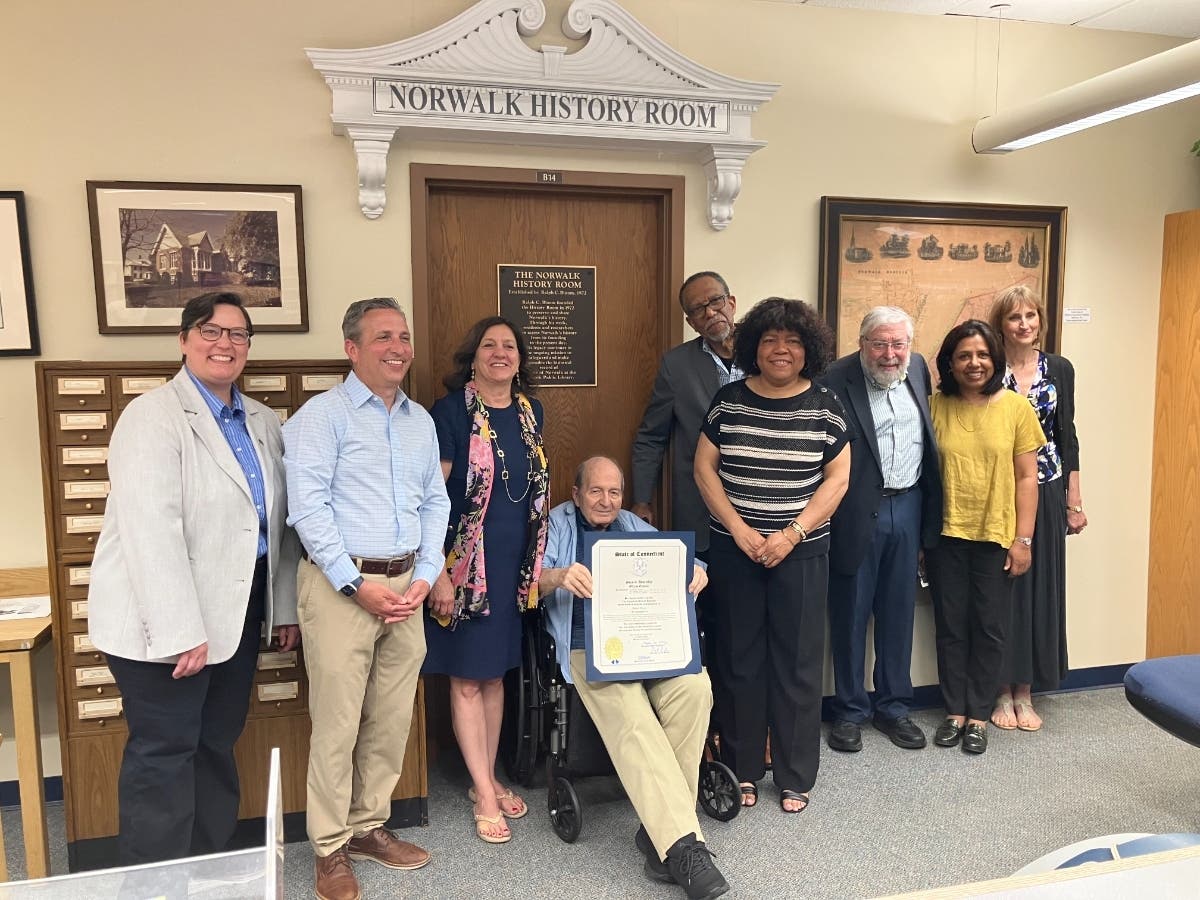 Norwalk Library Honors Longtime City Historian With History Room Dedication
