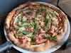 A pizza at Norwalk Pizza & Pasta, located at 13 Winfield Street in Norwalk, on July 16, 2026.