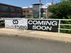 A sign advertising a new Club Studio gym at 761 Main Avenue in Norwalk on July 27, 2026.