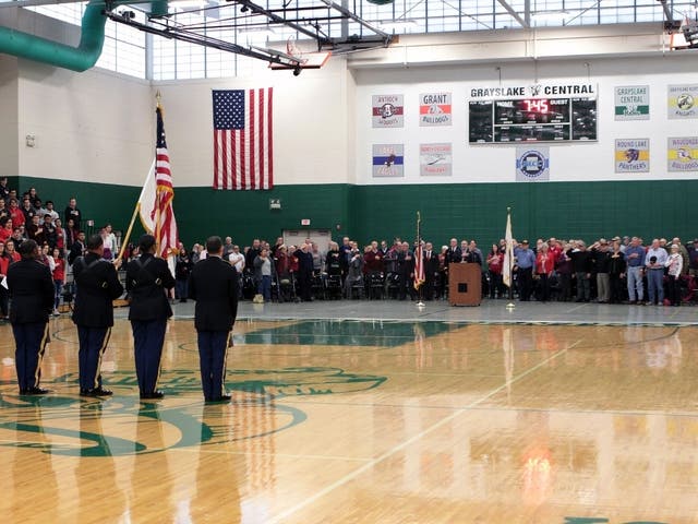 Grayslake Central Hosts Veterans Day Celebration Grayslake IL Patch