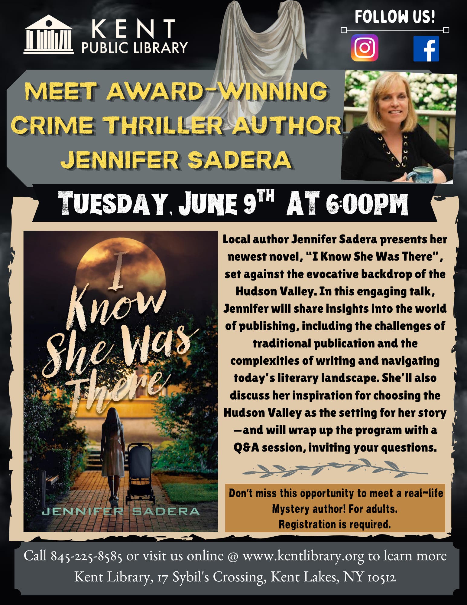 Meet Award-Winning Crime Thriller Author Jennifer Sadera 
