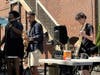 (left to right) Maya White, Manny D'Oleo and Danny Overbaugh perform at Build Your Blessings scholarship concert