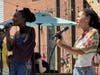 (left to right) Sydell Asiedu and Emily Romero-Lewis perform at Build Your Blessings scholarship concert