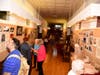 Visitors View the Exhibit Opening