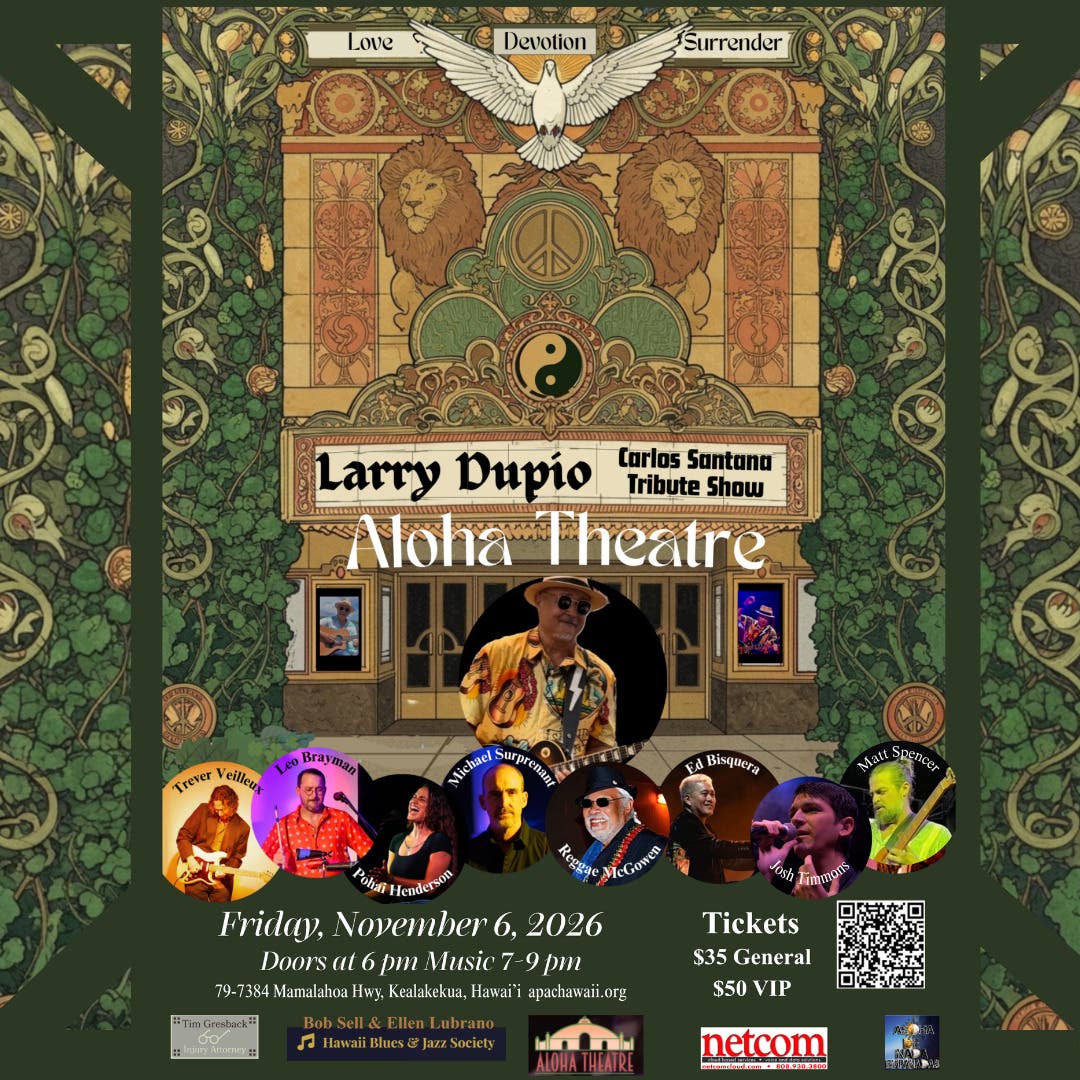 Larry Dupio Carlos Santana Tribute Show