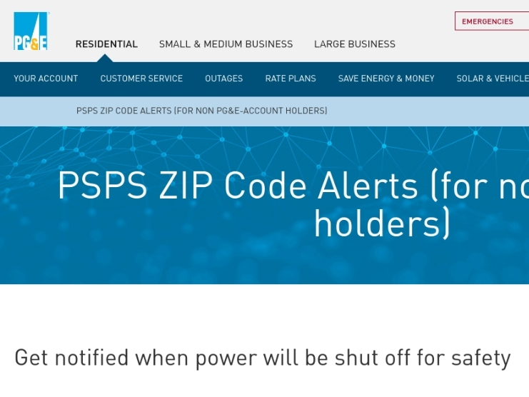 PG&E Launches New Alert System For Public Safety Power Shutoffs ...