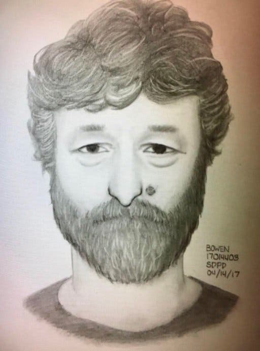 Composite Sketch of Sex Assault Suspect Released by San Diego Police ...