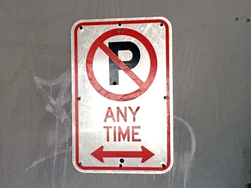 Parking enforcement will begin with a two-week grace period.