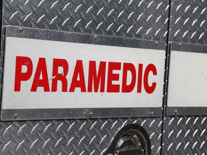 Paramedics took the victim to a trauma center.