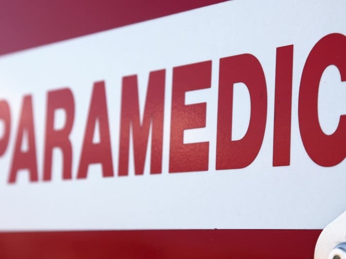 The pedestrian was taken to a hospital with a life-threatening head wound and injured foot, police said.