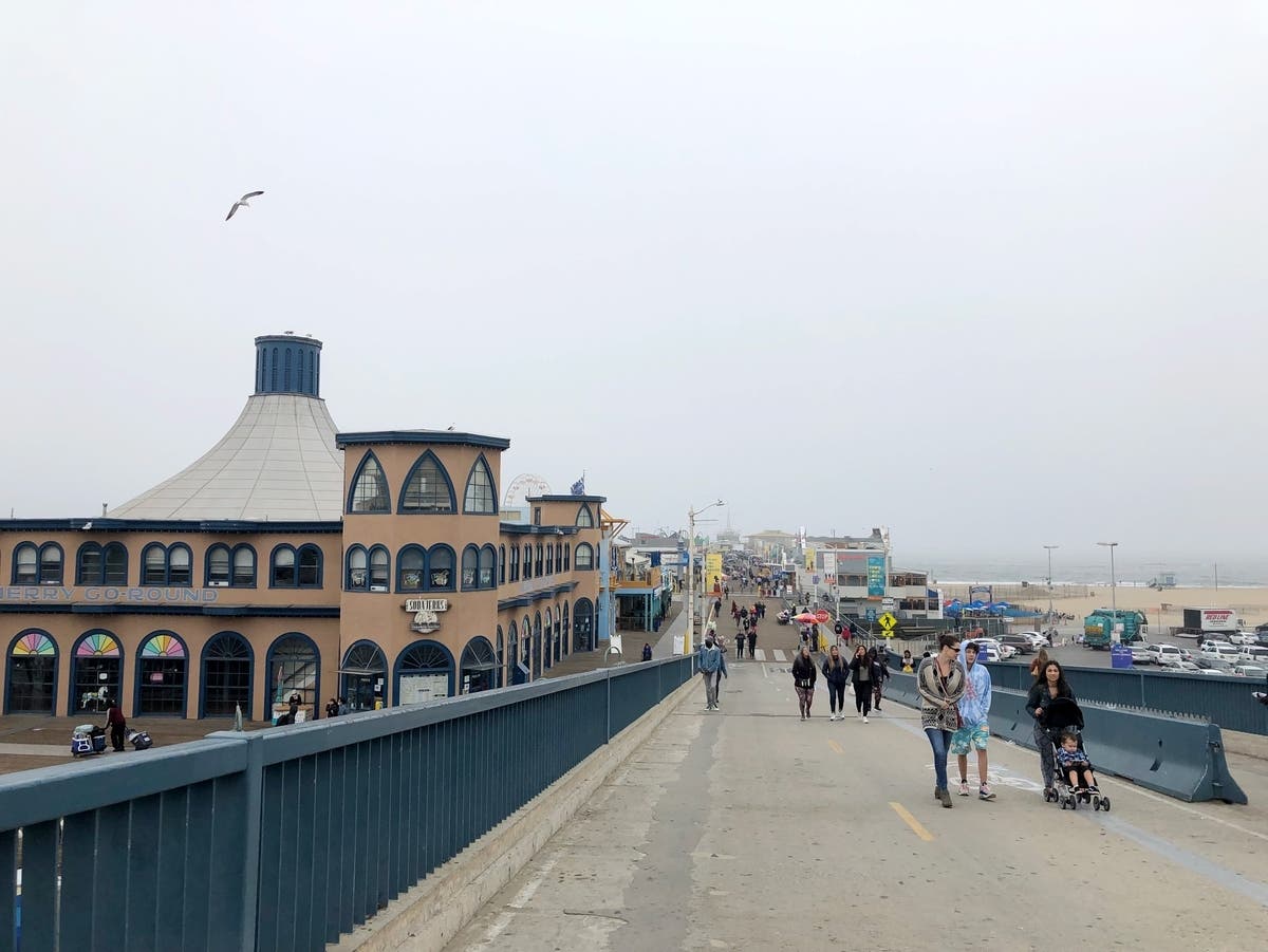 The pier remained open throughout the assessment and no injuries were reported.