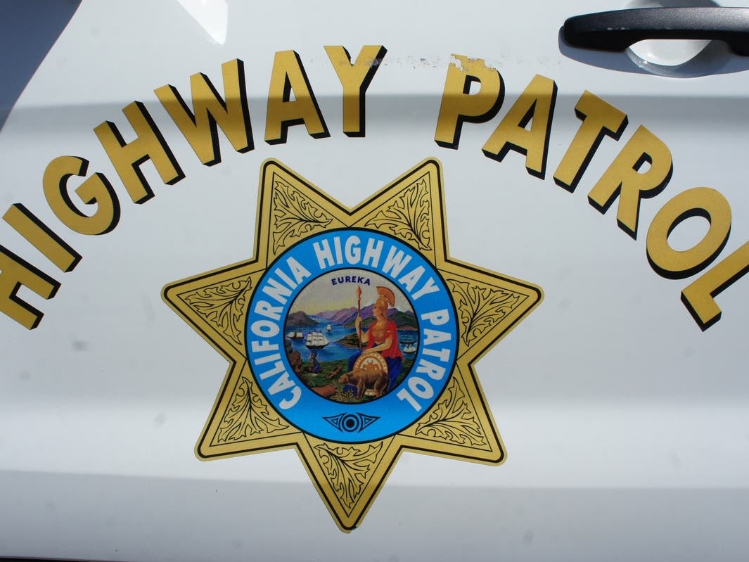A person inside the car was rushed to UCI Medical Center for minor injuries, the CHP said.
