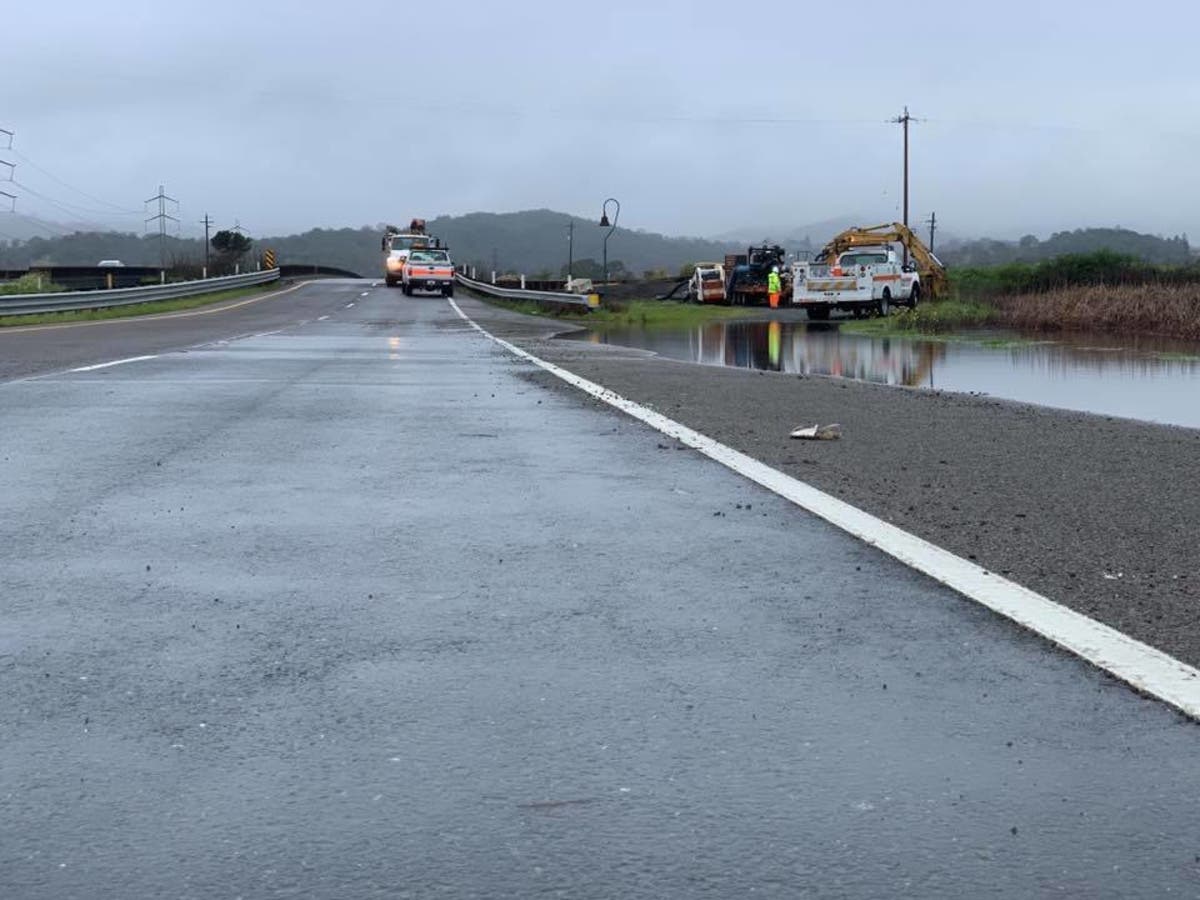 The Marin County Board of Supervisors Tuesday will discuss an  assessment of flooding on state Highway 37.