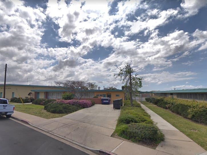 Parishioners in Clairemont reportedly tackled a woman who entered a church Sunday carrying a handgun and a baby. 