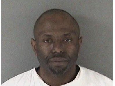 39-year-old Sacramento resident Jermaine Jeremiah Brim booking photo.