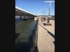 Public observation pier at the new Judge John Sutter  Regional Shoreline.