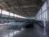 Interior of the former train and Caltrans maintenance  building renovated to host events.