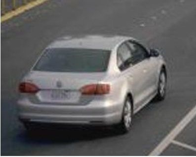 This is one of the vehicles police say was associated with the suspect.