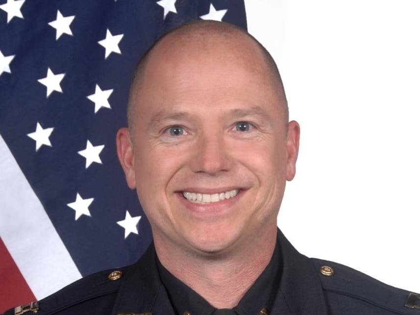 New Walnut Creek Police Chief Jamie Knox, who comes to the city from San Leandro.